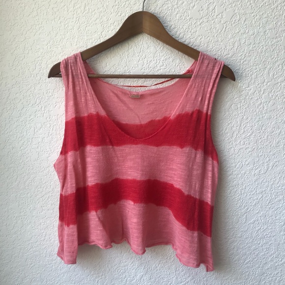 Free People Tops - Free People Striped Crop Top